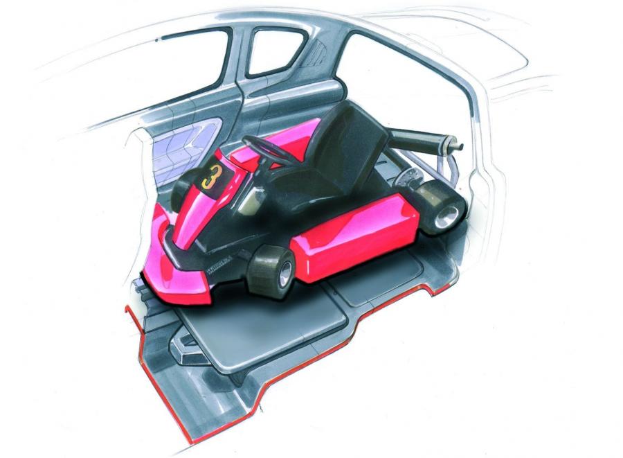 Эскиз Alfa Romeo Kamal Concept 2003 года  (фото 12 из 22)